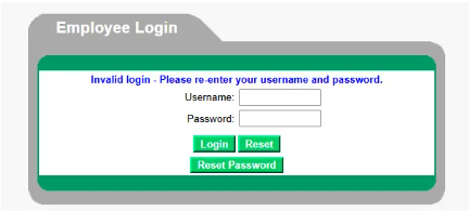 Employee Login